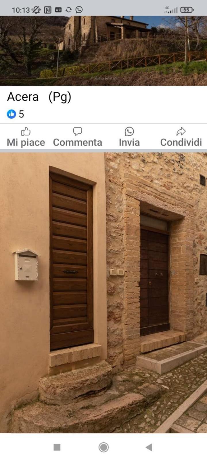 Apartament La Mia Acera Zewnętrze zdjęcie